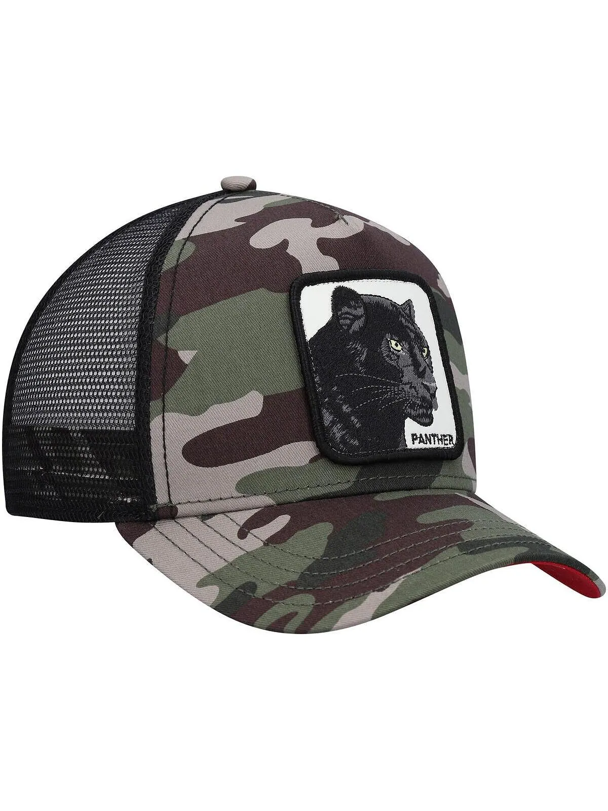 Мужская камуфляжная регулируемая шапка The Panther Trucker Goorin Bros. — изображение 3 из 4