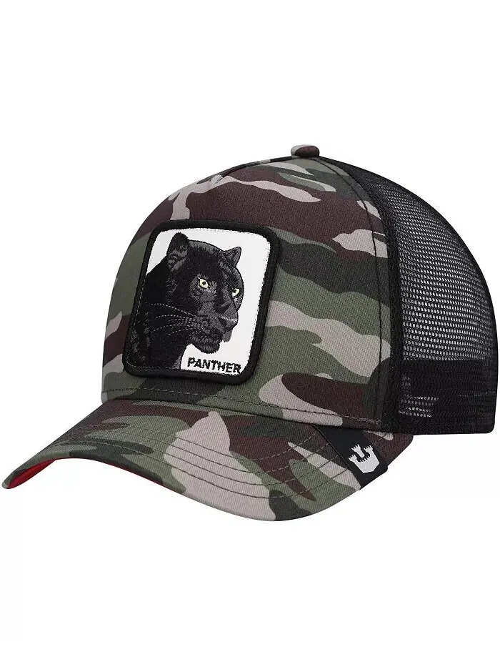 Мужская камуфляжная регулируемая шапка The Panther Trucker Goorin Bros.