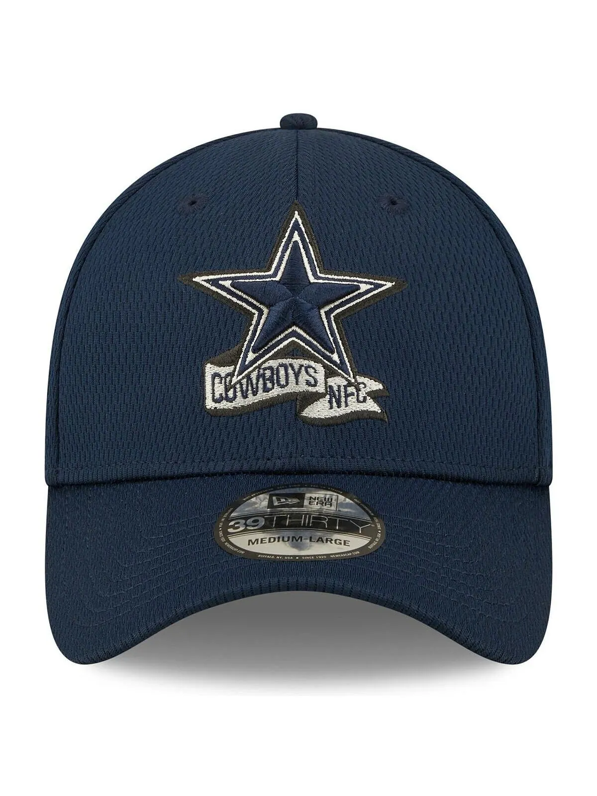 Мужская темно-синяя кепка Dallas Cowboys 2022 Sideline 39THIRTY Coaches Flex Hat New Era — изображение 3 из 3, темно-синий