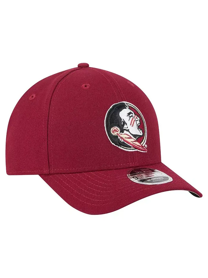 Мужская регулируемая шляпа Garnet Florida State Seminoles Team Collective 9FORTY M-Crown New Era — изображение 4 из 4