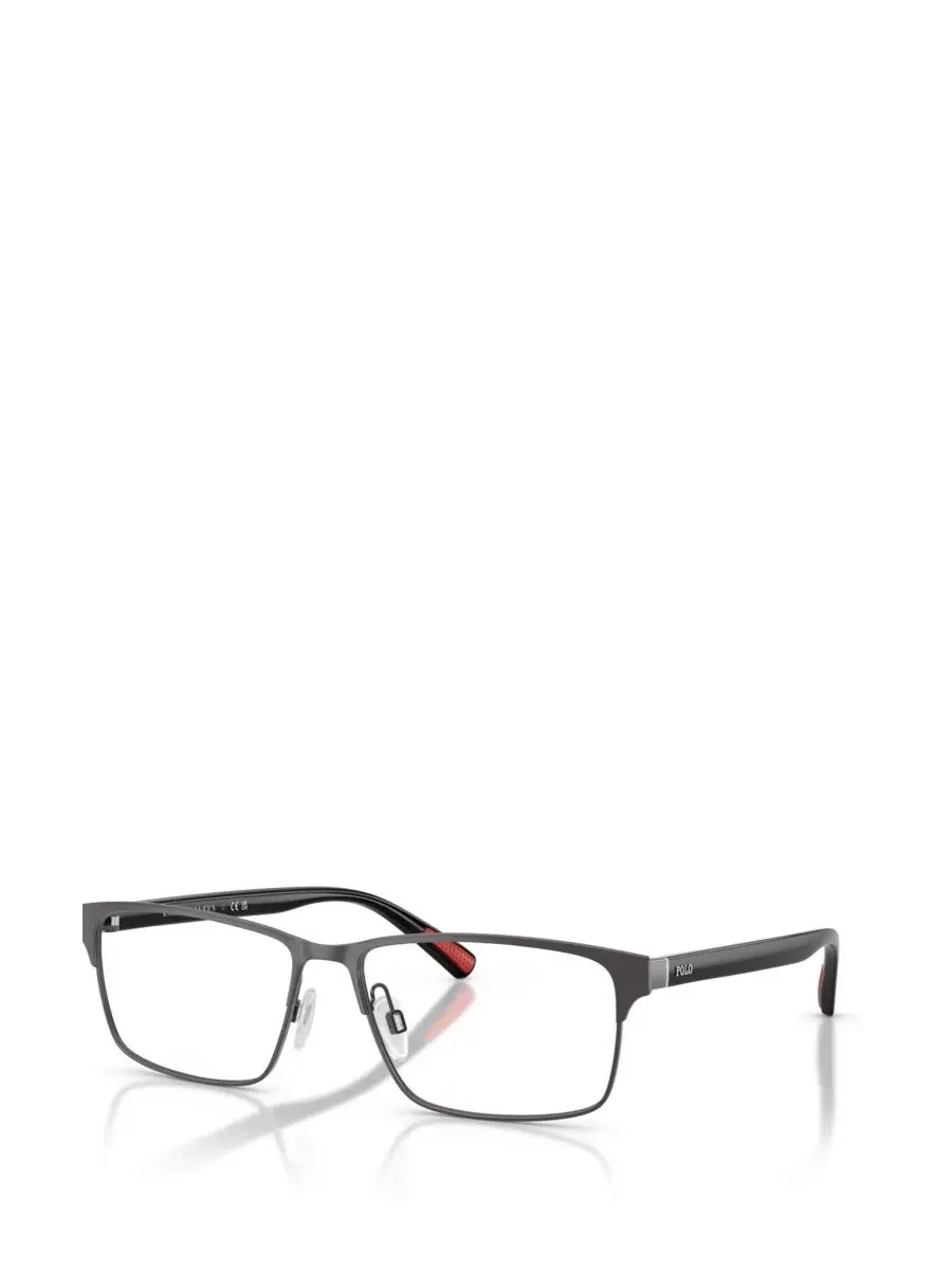 Мужские квадратные очки, PH1243 Polo Ralph Lauren, semishiny темно-gunmetal