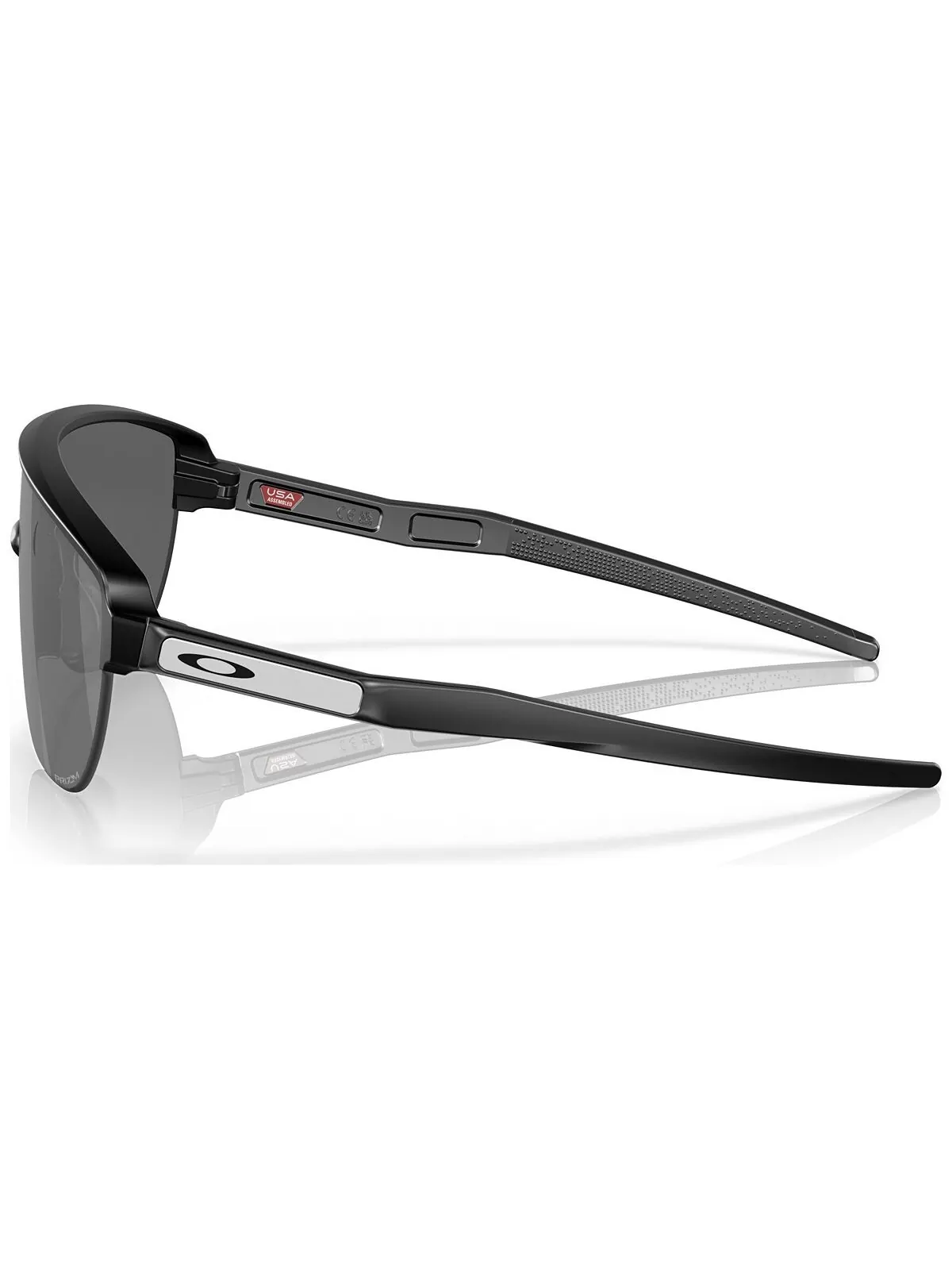 Мужские солнцезащитные очки с низкой перемычкой, коридор (Low Bridge Fit) Oakley — изображение 3 из 6, черный