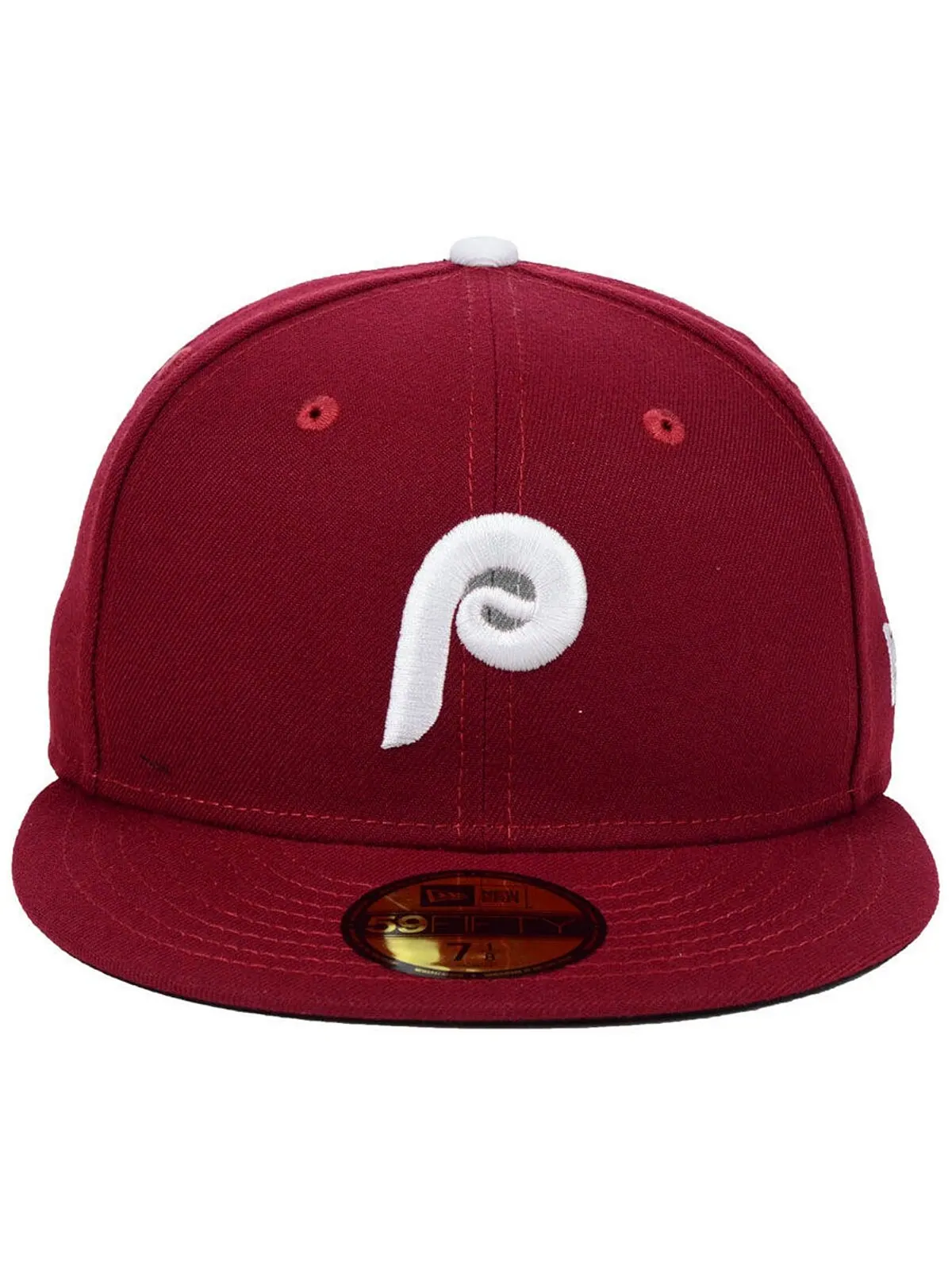 Кепка приталенного кроя Philadelphia Phillies Authentic Collection 59FIFTY New Era — изображение 2 из 4, коричневый