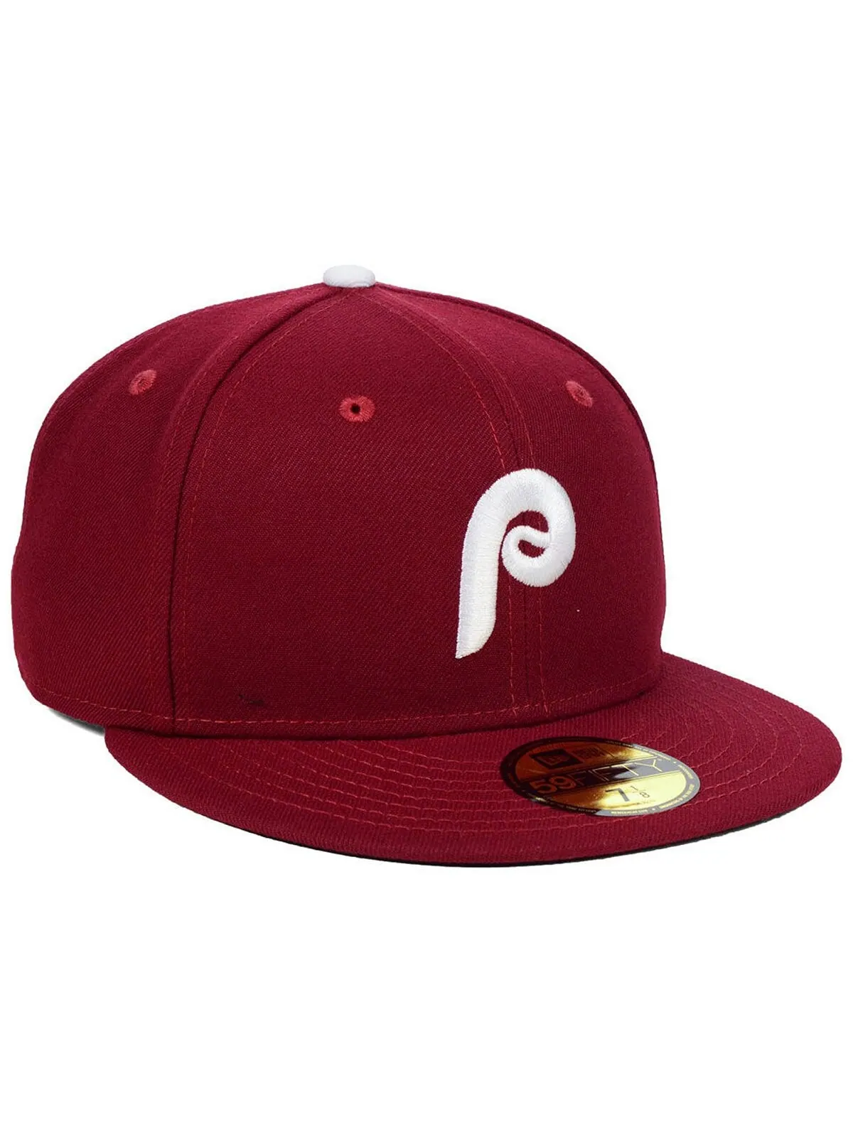 Кепка приталенного кроя Philadelphia Phillies Authentic Collection 59FIFTY New Era — изображение 3 из 4, коричневый