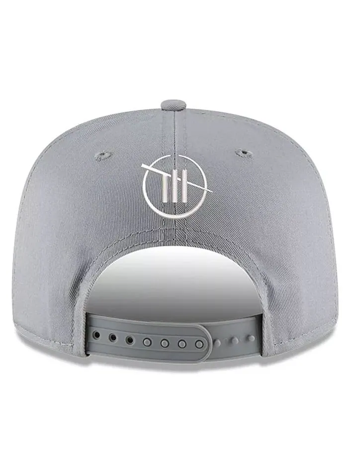 Мужская серая кепка для гольфа TRACKHOUSE RACING Snapback Adjustable New Era — изображение 4 из 4