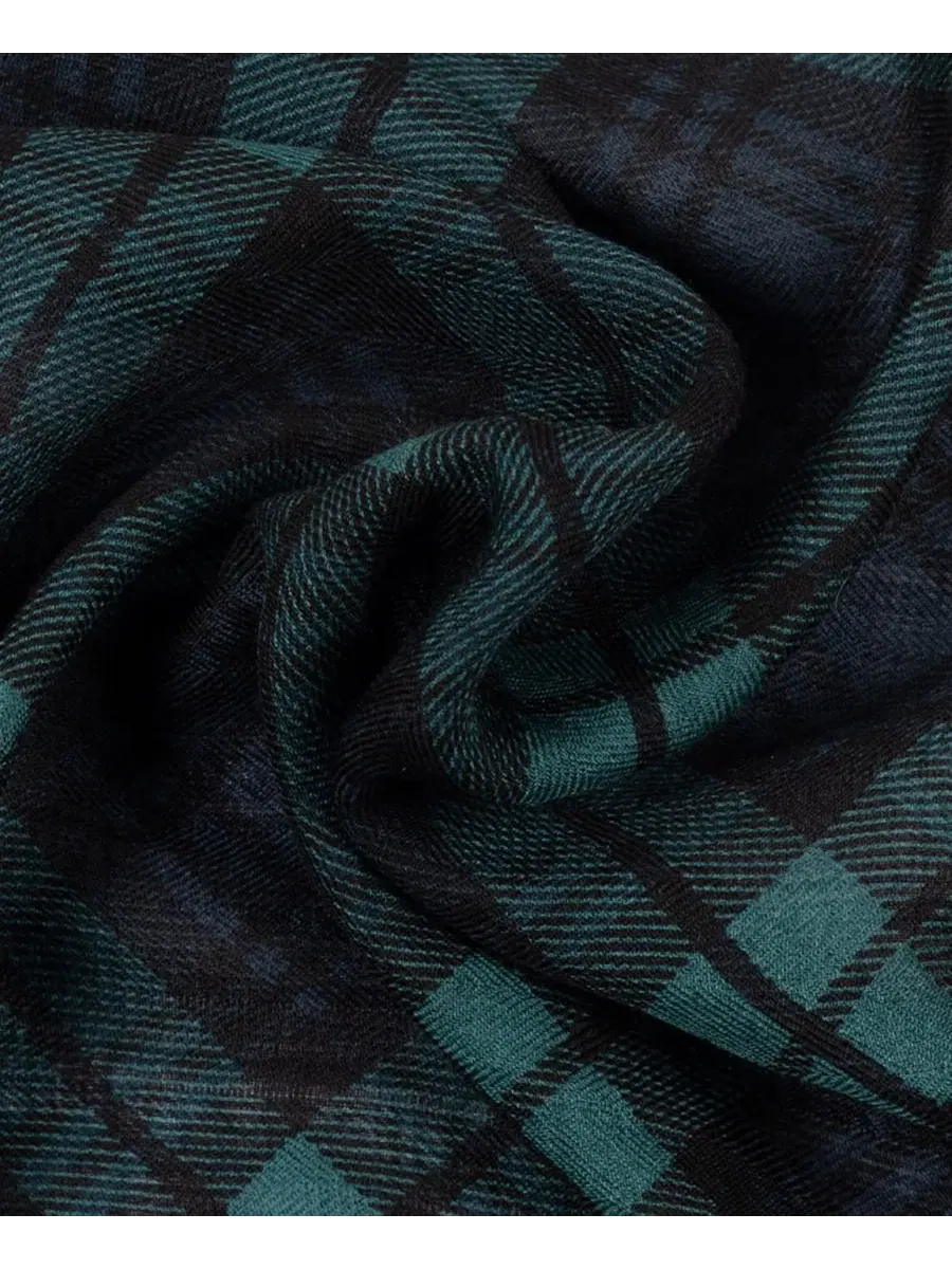 Платок квадратный с принтом Plaid Animal Lauren Ralph Lauren, Blackwatch — изображение 3 из 4