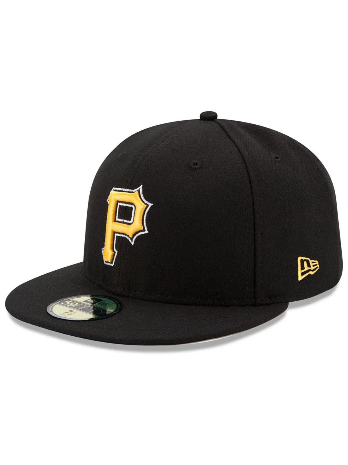 Кепка приталенного кроя Pittsburgh Pirates Authentic Collection 59FIFTY New Era — изображение 1 из 4, черный
