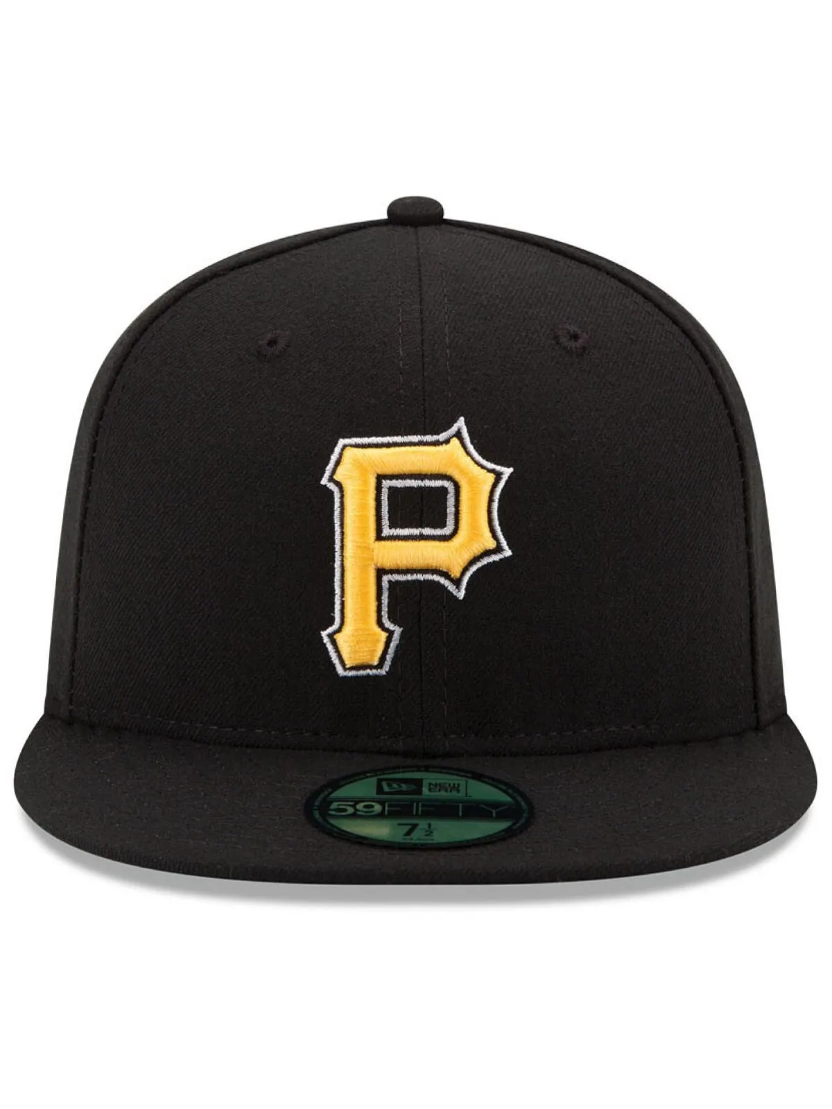Кепка приталенного кроя Pittsburgh Pirates Authentic Collection 59FIFTY New Era — изображение 2 из 4, черный