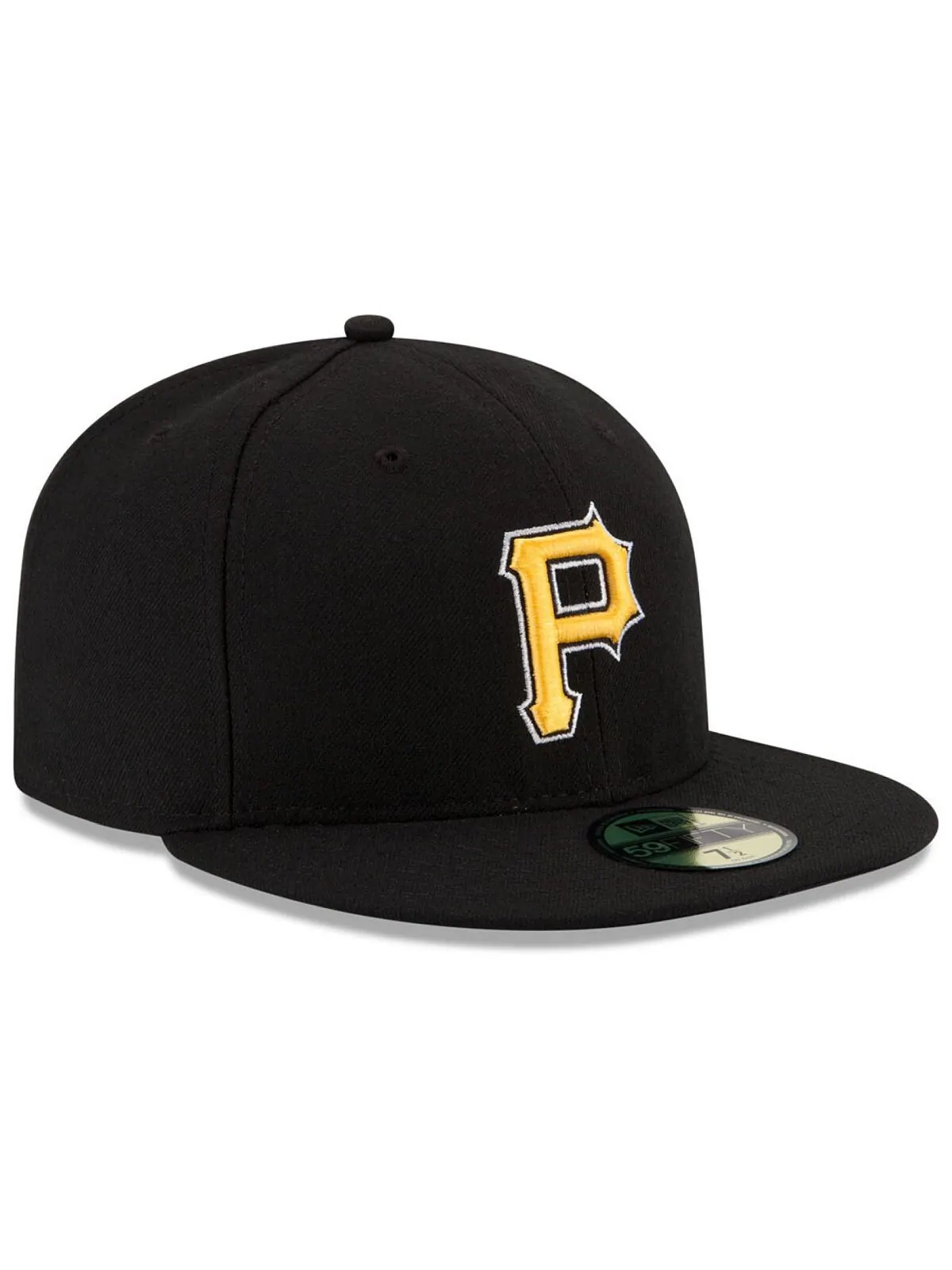 Кепка приталенного кроя Pittsburgh Pirates Authentic Collection 59FIFTY New Era — изображение 3 из 4, черный