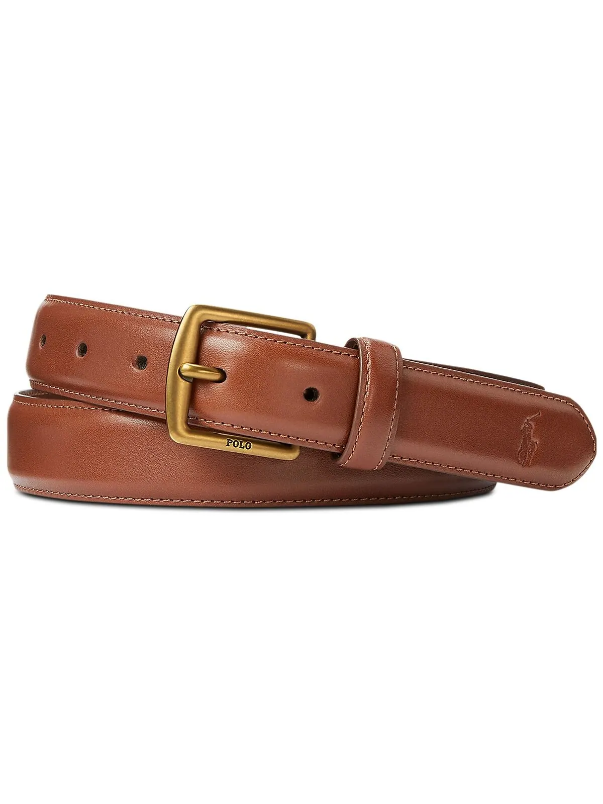 Мужской классический ремень из натуральной кожи Polo Ralph Lauren