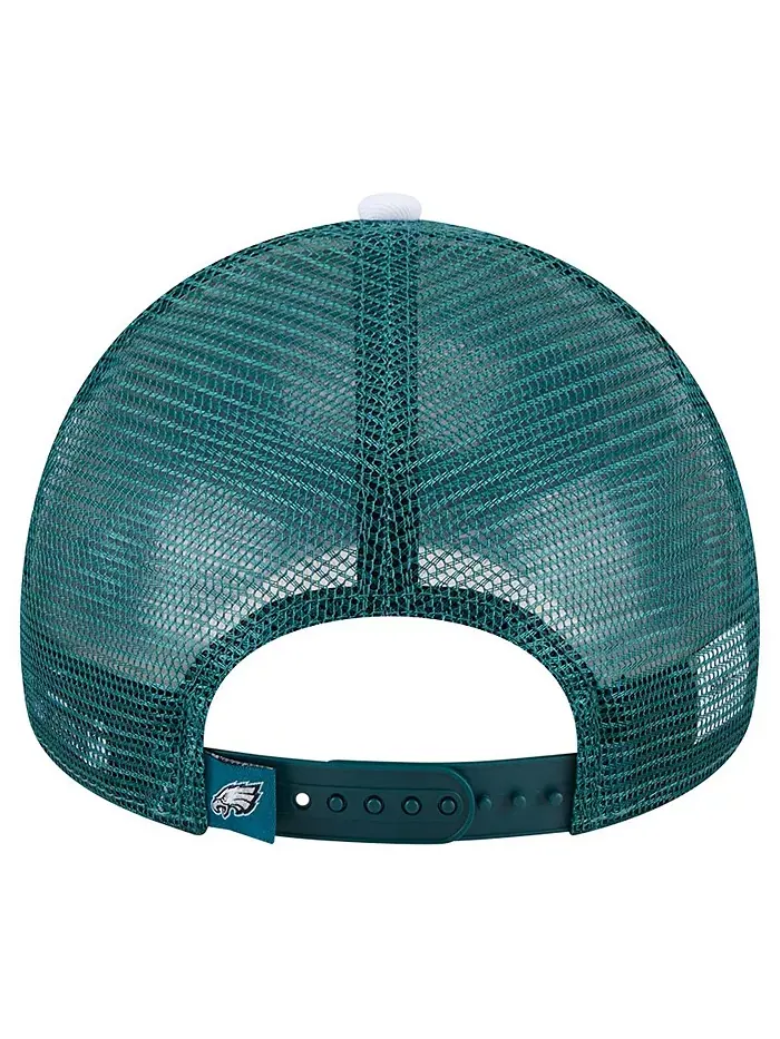Детская регулируемая кепка Philadelphia Eagles Sport Night Color Block 9FORTY A-Frame Trucker в — изображение 3 из 5