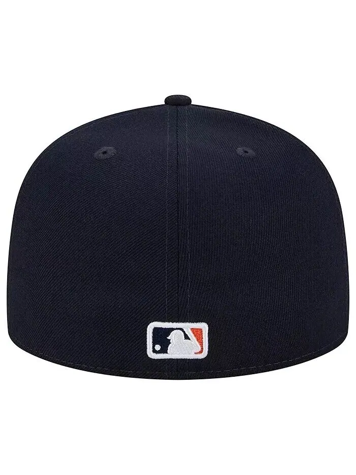 Мужская темно-синяя кепка Houston Astros World Series Team 59FIFTY цвета 2017 New Era — изображение 4 из 4