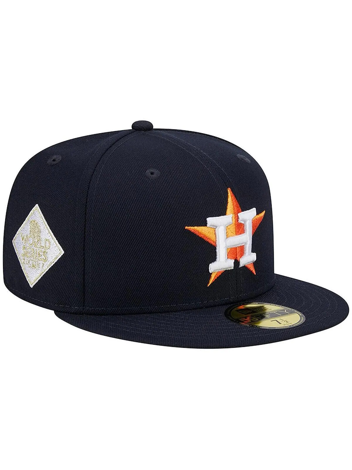 Мужская темно-синяя кепка Houston Astros World Series Team 59FIFTY цвета 2017 New Era