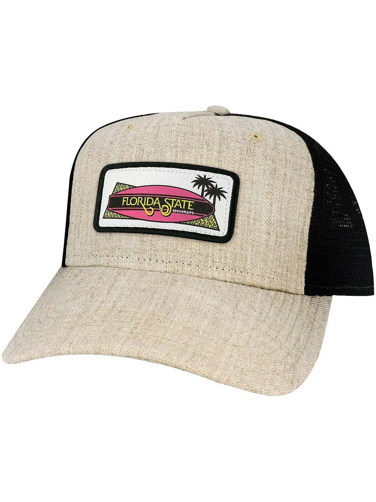 Мужская коричневая регулируемая шляпа Snapback Snapback для мужчин и женщин, штат Флорида, пляжный — изображение 1 из 3