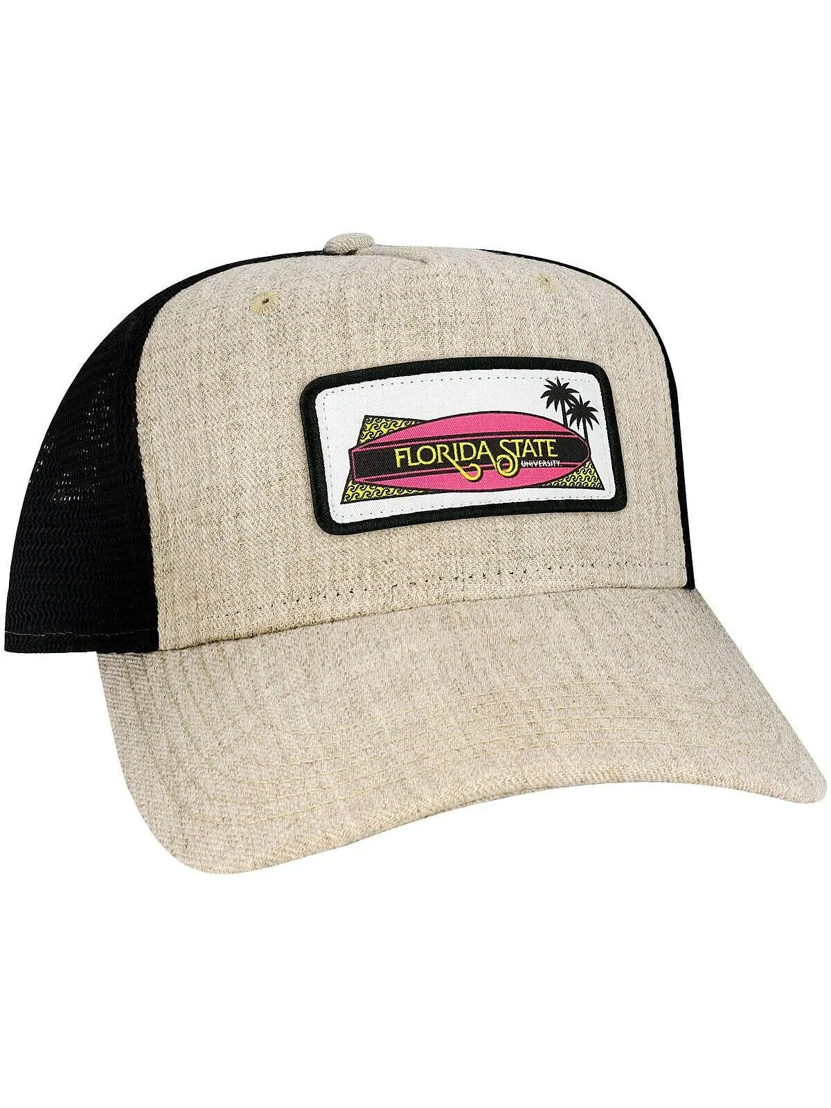 Мужская коричневая регулируемая шляпа Snapback Snapback для мужчин и женщин, штат Флорида, пляжный — изображение 3 из 3