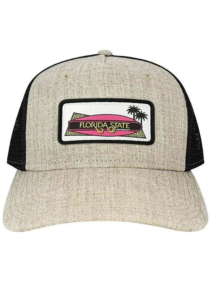 Мужская коричневая регулируемая шляпа Snapback Snapback для мужчин и женщин, штат Флорида, пляжный — изображение 2 из 3