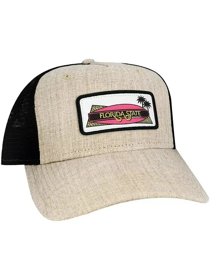 Мужская коричневая регулируемая шляпа Snapback Snapback для мужчин и женщин, штат Флорида, пляжный — изображение 3 из 3