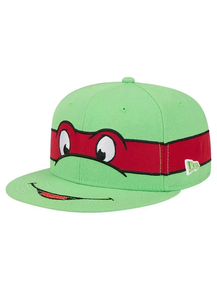 Мужская зеленая бейсболка Teenage Mutant Ninja Turtles Raphael 9Fifty Snapback New Era