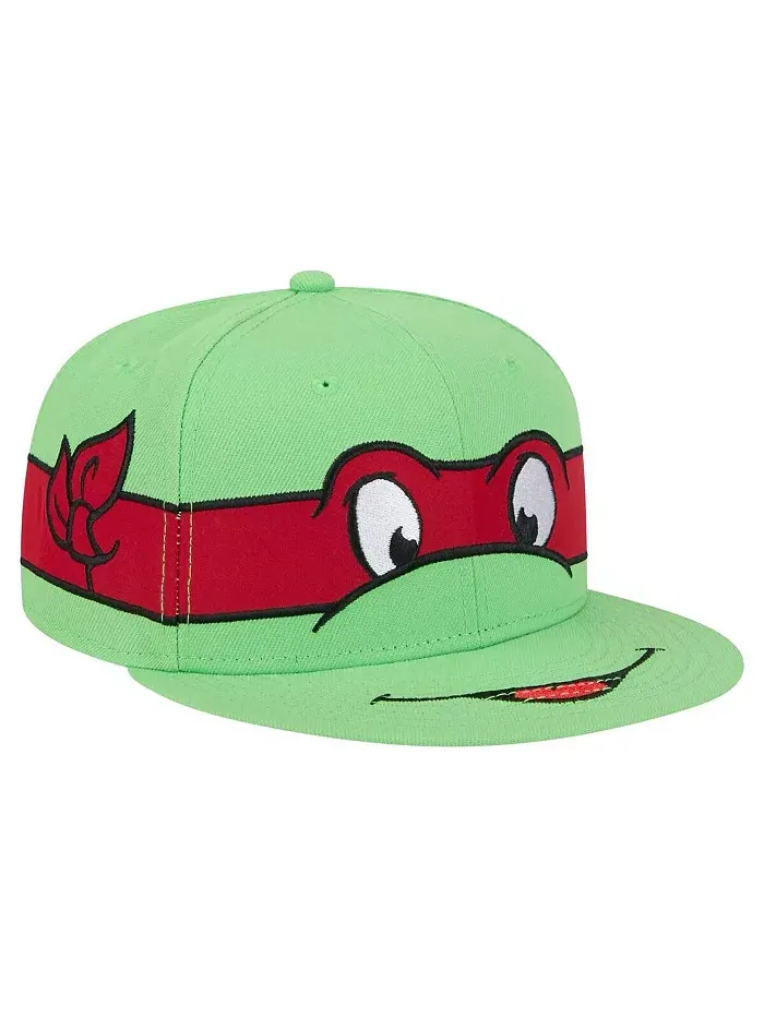 Мужская зеленая бейсболка Teenage Mutant Ninja Turtles Raphael 9Fifty Snapback New Era — изображение 5 из 5