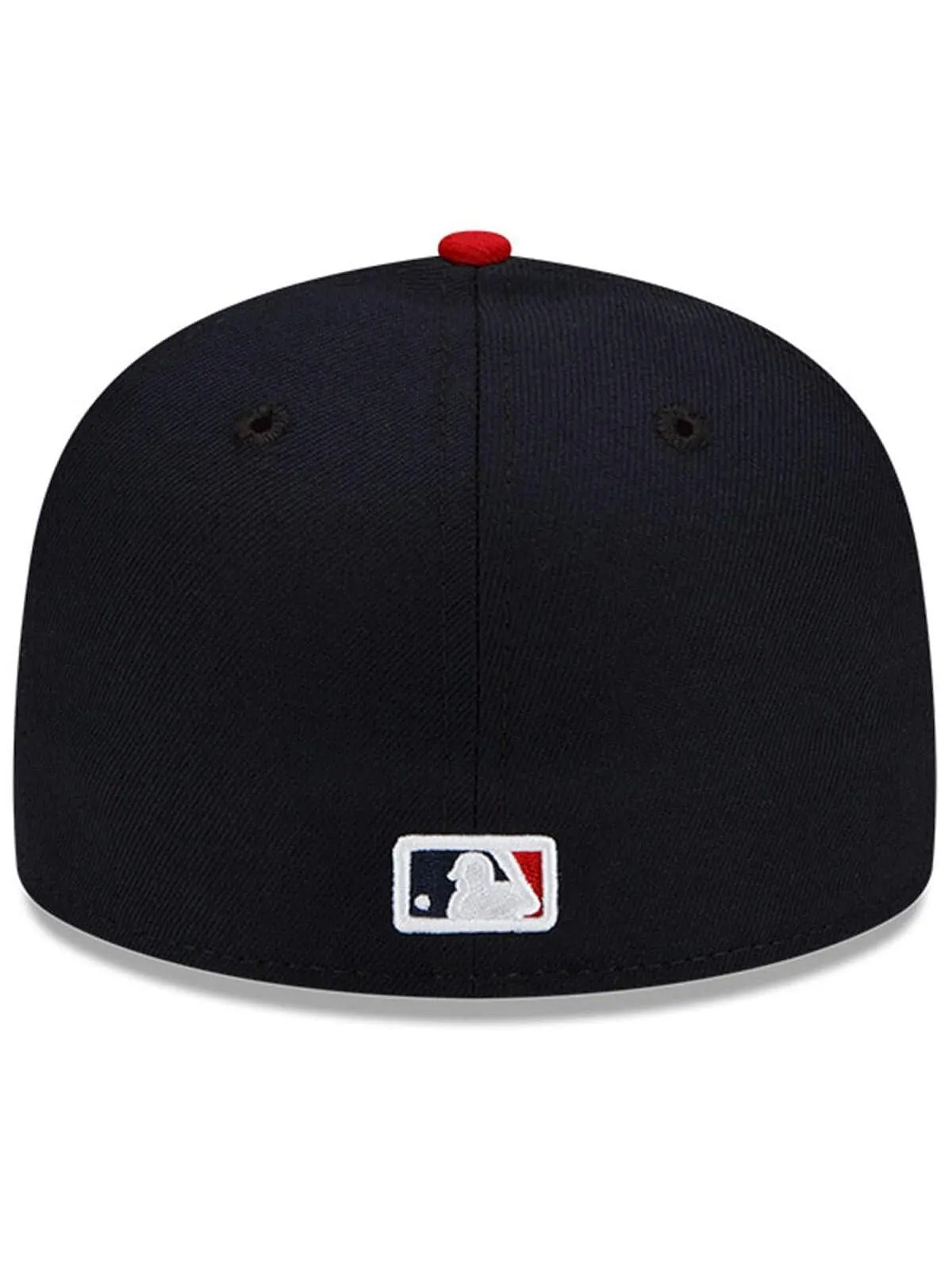 Мужская бейсболка темно-синего и красного цвета Cleveland Guardians Authentic Collection On-Field — изображение 5 из 5