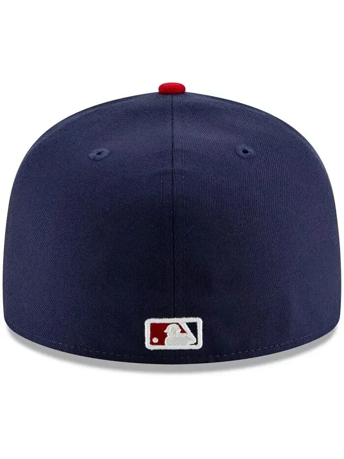 Мужская белая бейсболка Washington Nationals Alternate 2 2020 Authentic Collection On-Field 59FIFTY — изображение 2 из 4