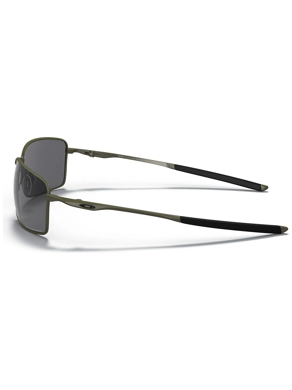 Поляризованные солнцезащитные очки с квадратной проволокой, OO4075 Oakley — изображение 3 из 5, серый