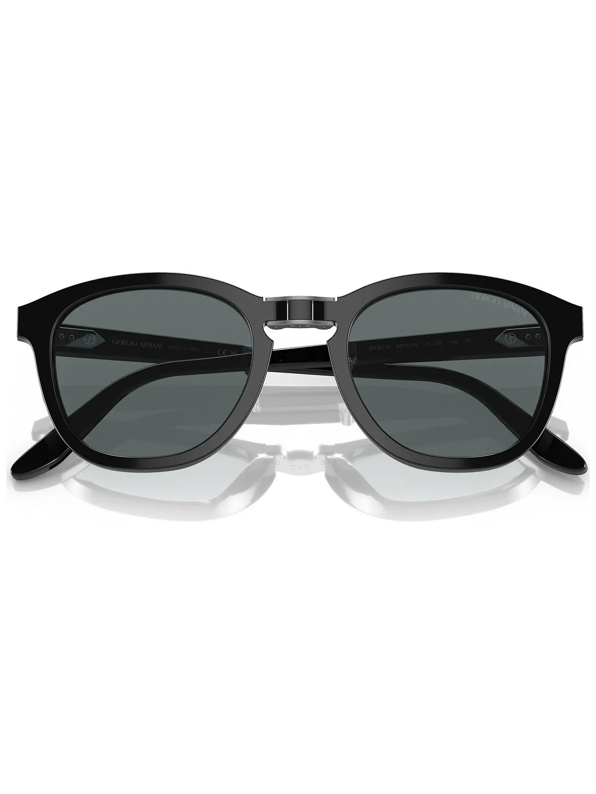 Мужские поляризованные солнцезащитные очки, AR817051 Giorgio Armani — изображение 5 из 6, черный