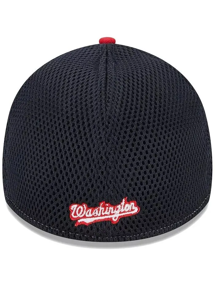 Мужская красная гибкая кепка Washington Nationals Team Neo 39THIRTY New Era — изображение 5 из 5
