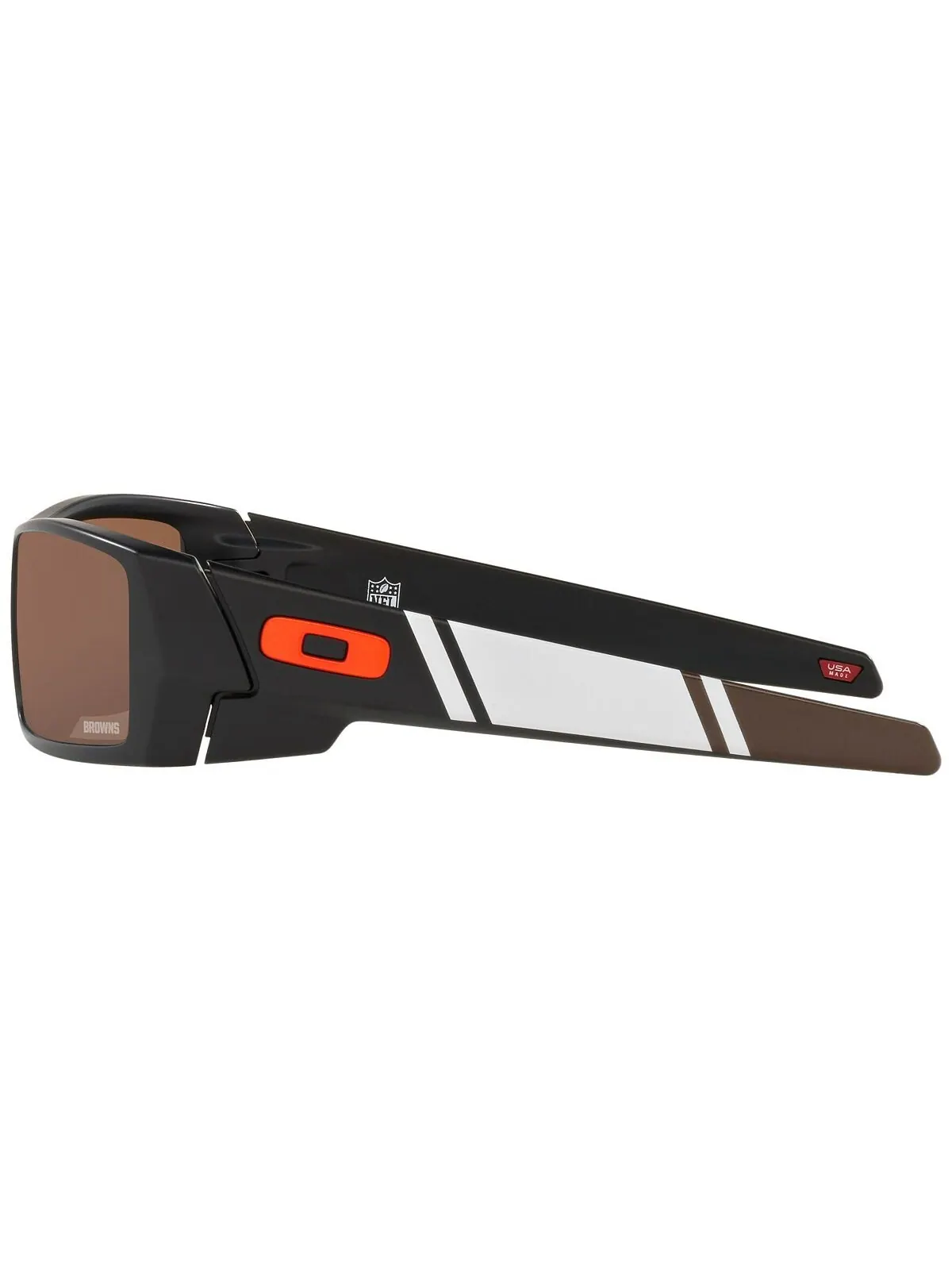 Мужские солнцезащитные очки NFL Collection, Cleveland Browns OO9014 60 GASCAN Oakley — изображение 3 из 4, черный