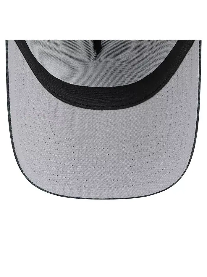 Мужская черная кепка Los Angeles Dodgers 9FORTY A-Frame Trucker Adjustable New Era — изображение 2 из 5