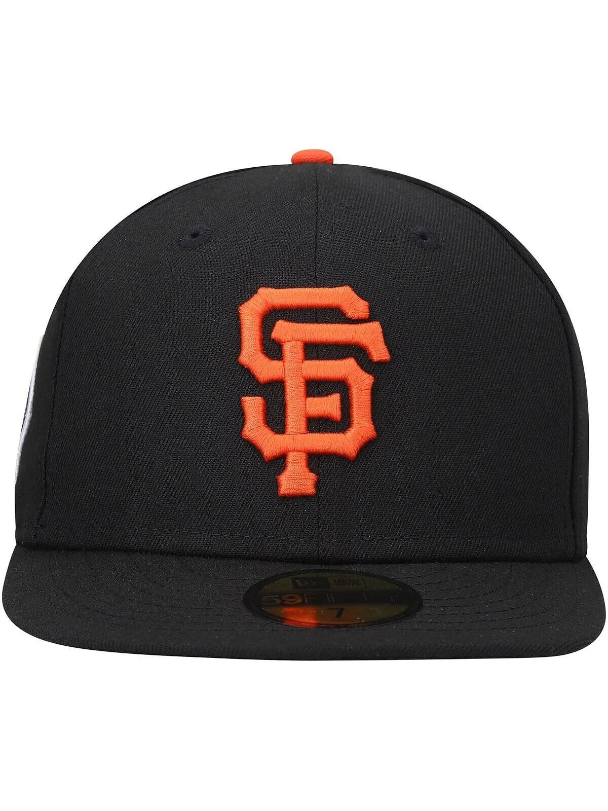 Мужская черная кепка San Francisco Giants 9/11 с боковой нашивкой 59Fifty New Era — изображение 2 из 4, черный