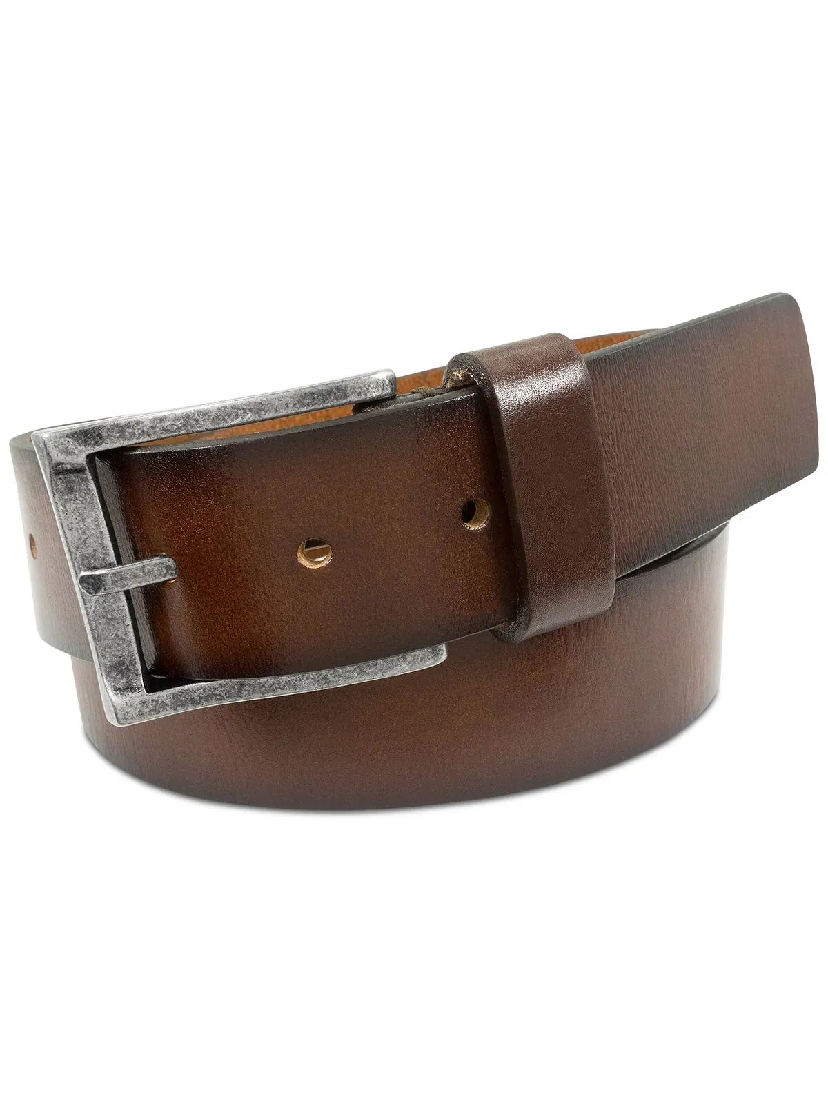 Мужской кожаный ремень Albert Saddle Florsheim — изображение 1 из 1, коричневый