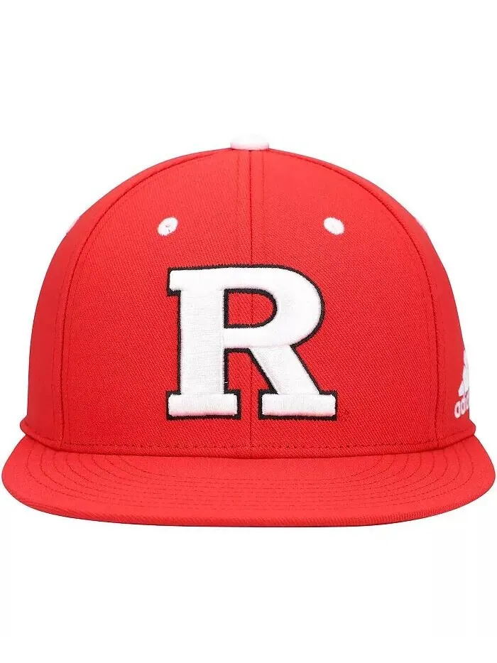 Мужская бейсбольная бейсболка Scarlet Rutgers Scarlet Knights On-Field Adidas — изображение 3 из 5