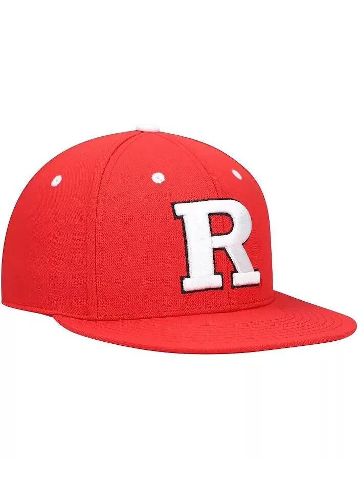 Мужская бейсбольная бейсболка Scarlet Rutgers Scarlet Knights On-Field Adidas — изображение 4 из 5