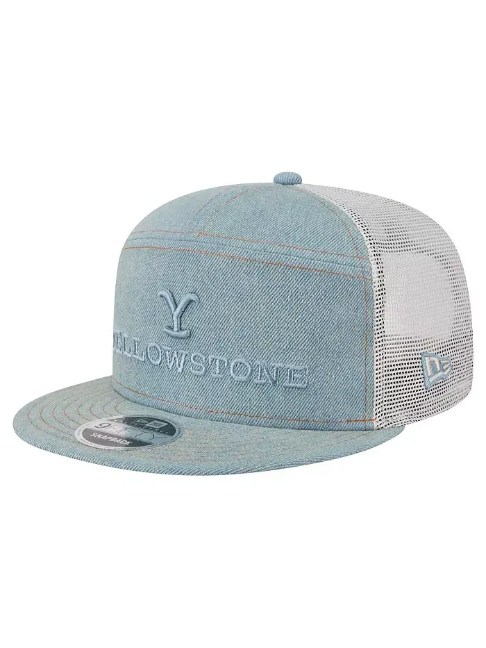 Мужская джинсовая кепка 9FIFTY Yellowstone Denim Snapback New Era