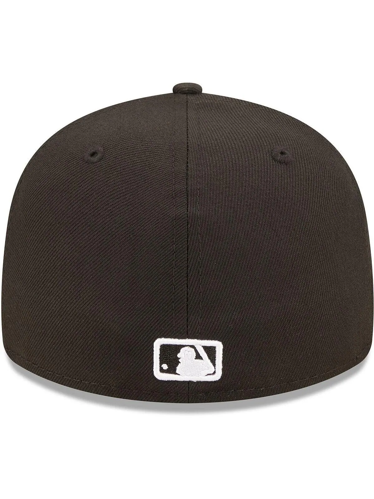 Мужская приталенная шляпа Toronto Blue Jays черно-белая с низким профилем 59FIFTY New Era — изображение 2 из 4, черный