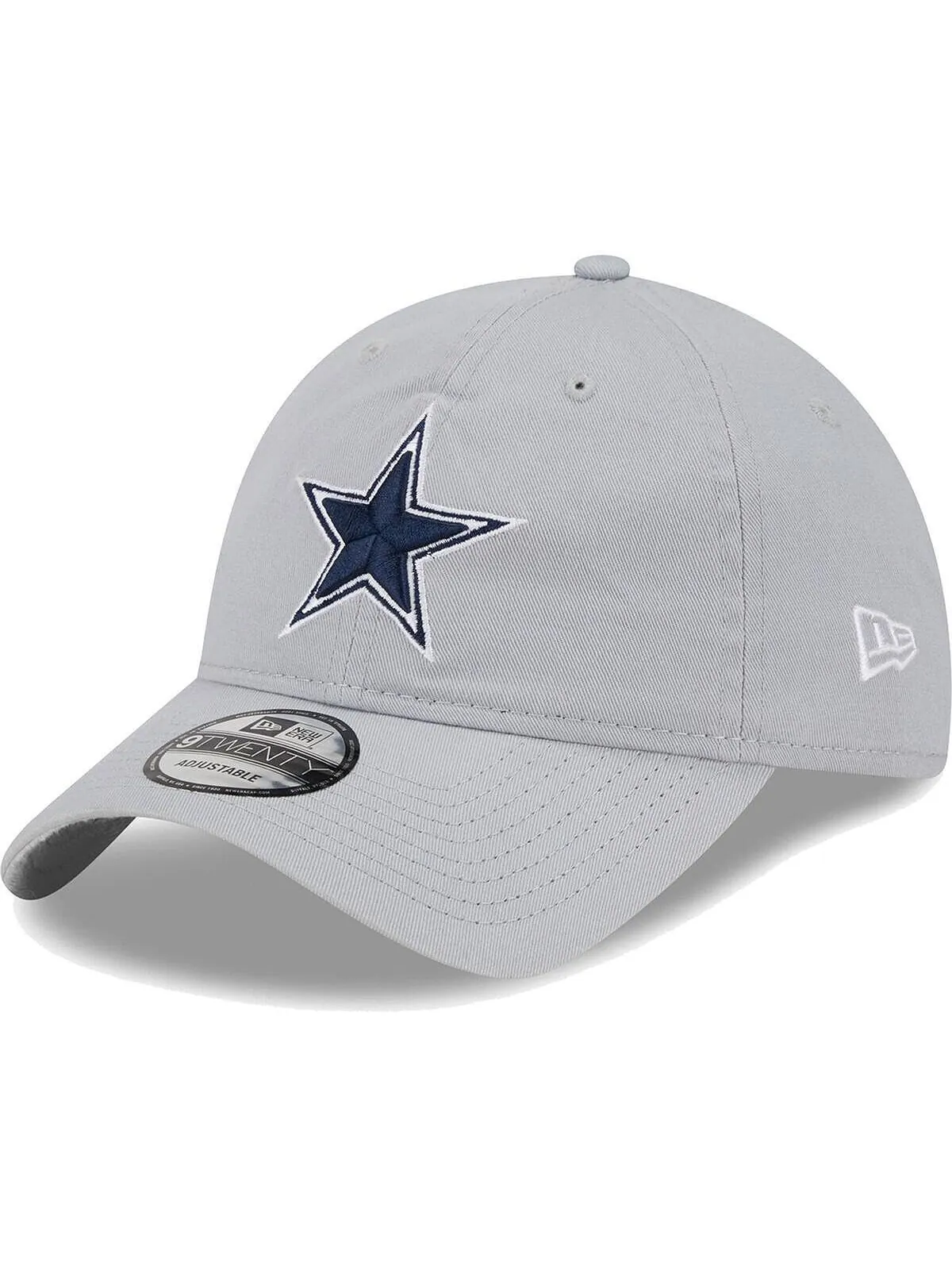 Мужская серая бейсболка Dallas Cowboys Main Core Classic 2.0 9TWENTY New Era