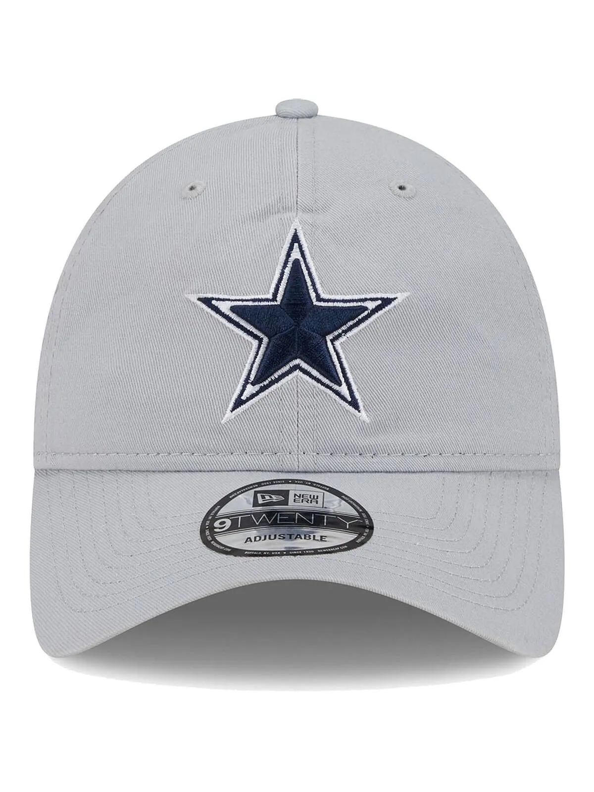 Мужская серая бейсболка Dallas Cowboys Main Core Classic 2.0 9TWENTY New Era — изображение 2 из 4, серый