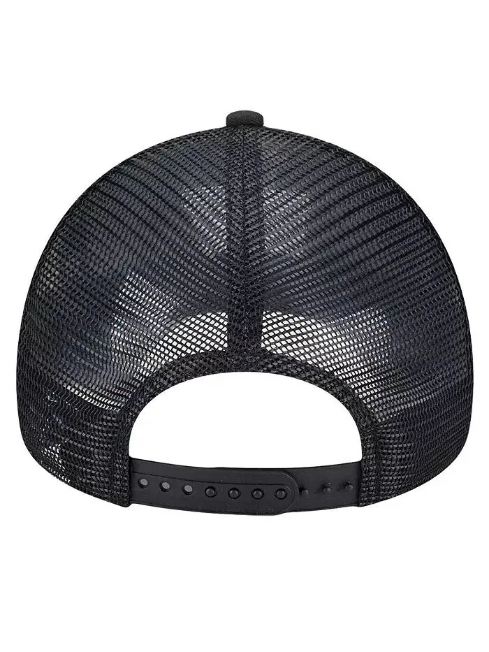 Мужская черная/зеленая кепка Boston Celtics Tip Off A-Frame Trucker 9FORTY Adjustable New Era — изображение 2 из 5