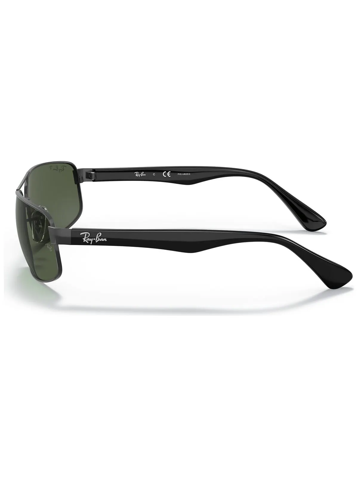 Поляризованные солнцезащитные очки, rb3445 Ray-Ban — изображение 2 из 6, черный/серый
