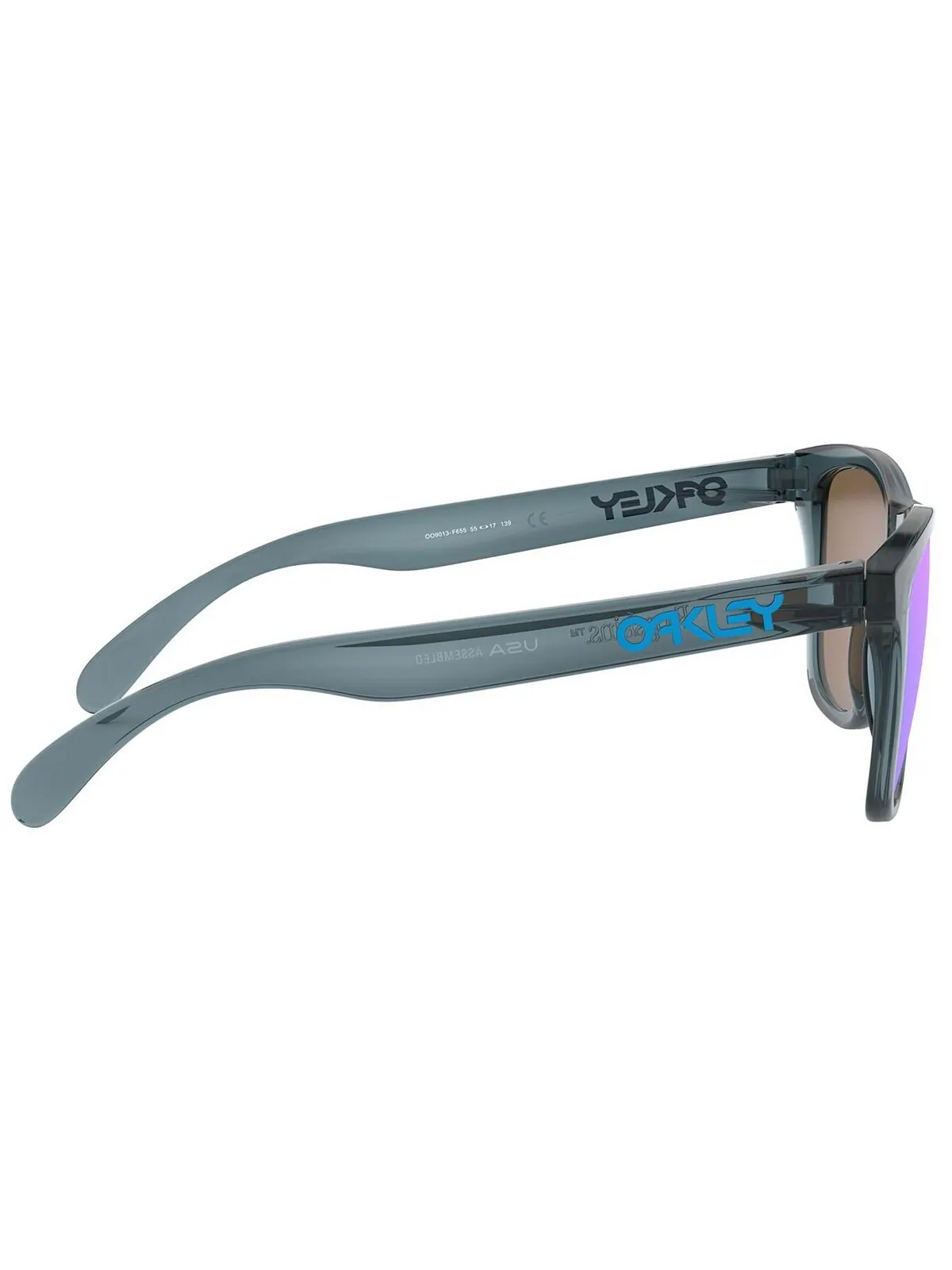Поляризованные солнцезащитные очки Frogskins, OO9013 55 Oakley — изображение 4 из 6, черный