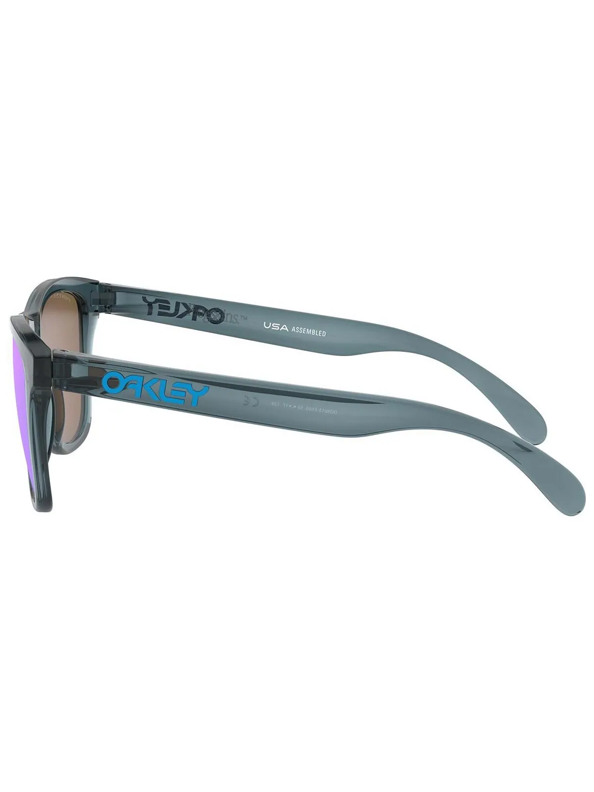 Поляризованные солнцезащитные очки Frogskins, OO9013 55 Oakley — изображение 6 из 6, черный