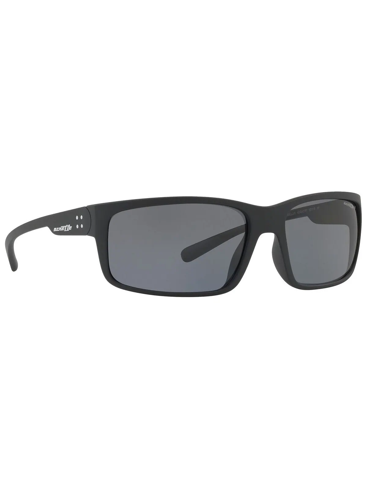Мужские поляризованные солнцезащитные очки Arnette — изображение 3 из 6, черный/серый