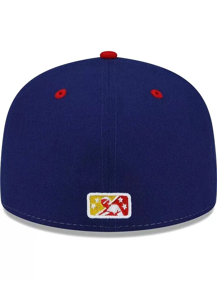 Мужская белая приталенная кепка Durham Bulls Copa De La Diversion 59FIFTY New Era — изображение 4 из 4