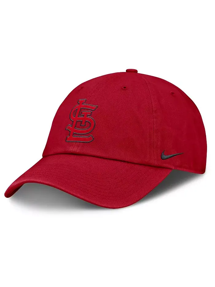 Женская регулируемая кепка St. Louis Cardinals красного цвета Nike