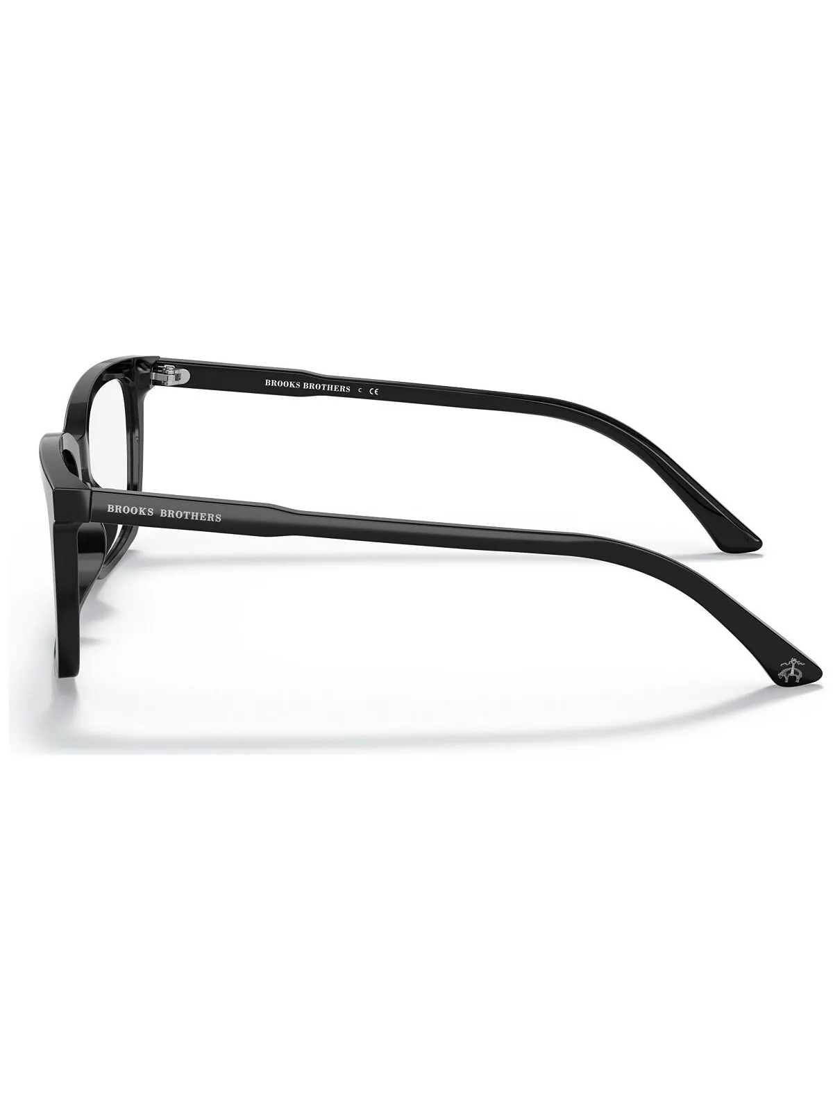 Мужские квадратные очки, BB205055-O Brooks Brothers — изображение 4 из 6, черный