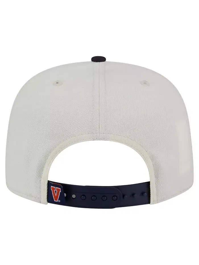 Мужская белая бейсболка Virginia Cavaliers Collegiate 9FIFTY A-Frame Snapback New Era — изображение 4 из 4