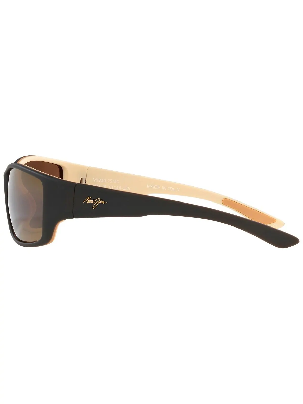 Мужские поляризованные солнцезащитные очки, MJ000673 Local Kine 61 Maui Jim — изображение 3 из 4, коричневый бежевый