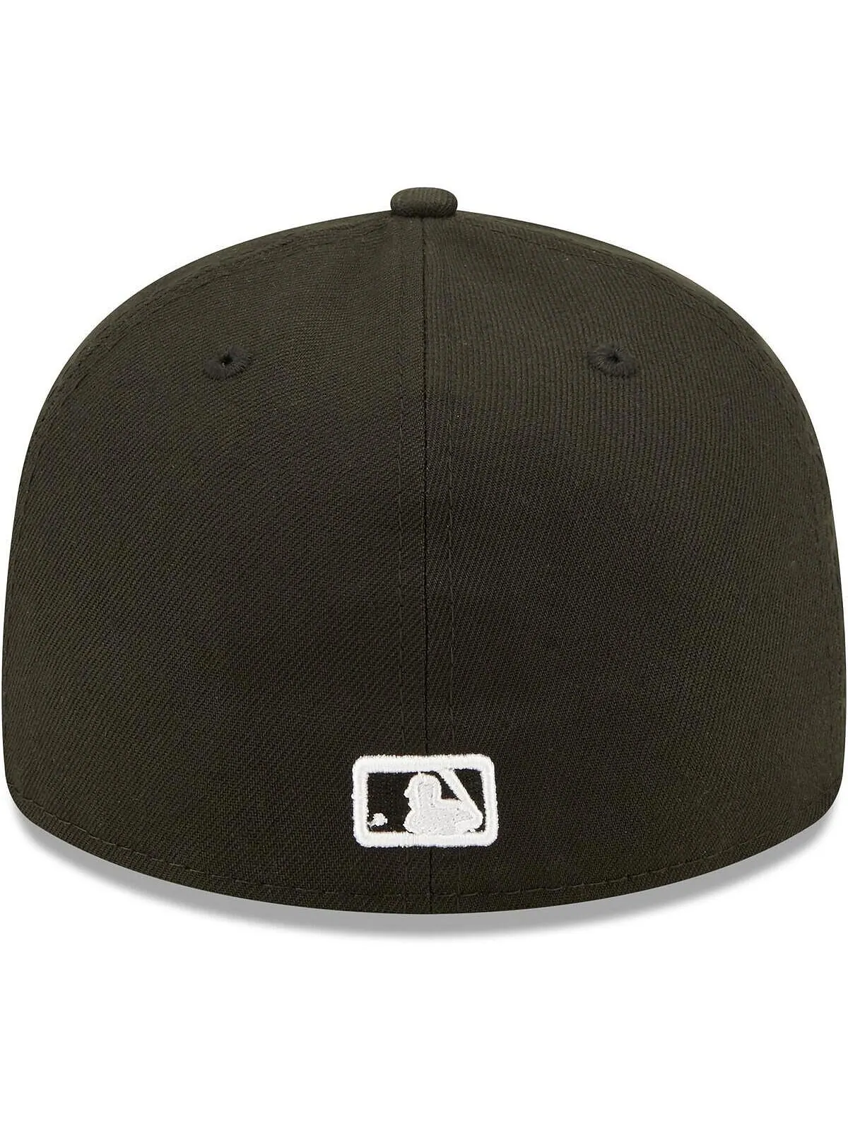 Мужская приталенная шляпа Chicago White Sox черно-белая с низким профилем 59FIFTY New Era — изображение 2 из 4, черный