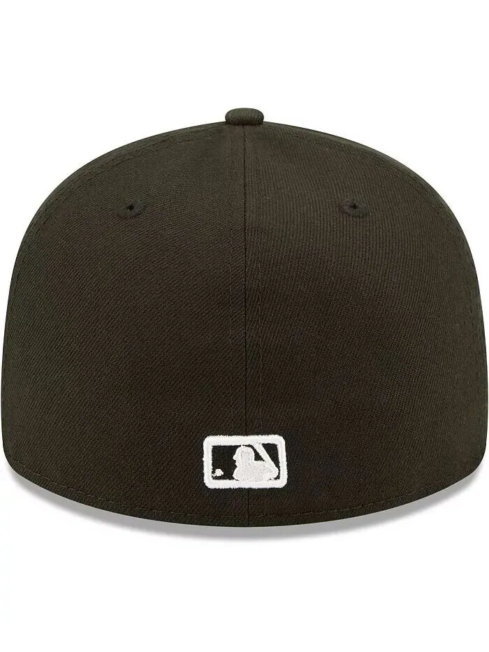 Мужская кепка Chicago White Sox черно-белая с низким профилем 59FIFTY New Era — изображение 2 из 5
